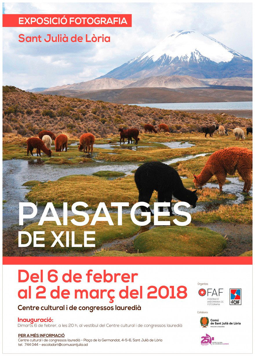 Agenda setmanal paissatges xile