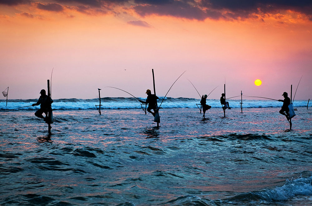 Pescadors de Sri Lanka