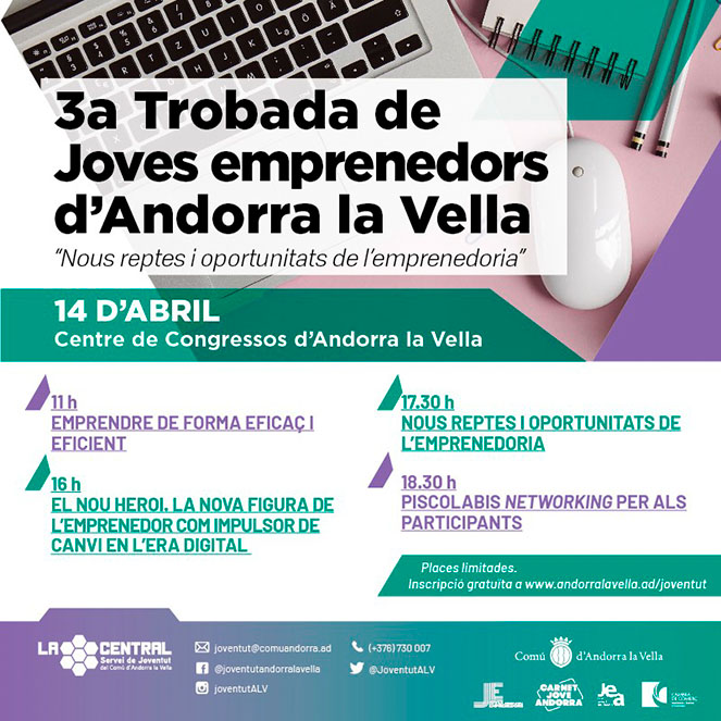 agenda setmanal joves emprenedors
