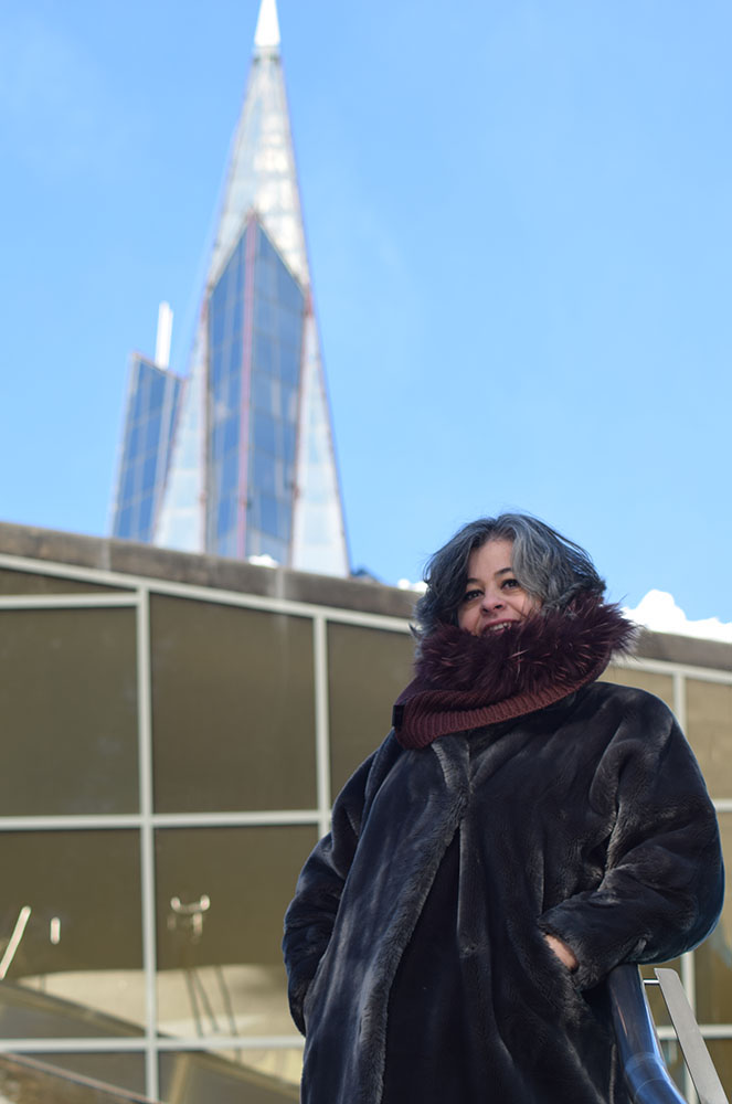 Lluïsa Hurtado davant Caldea