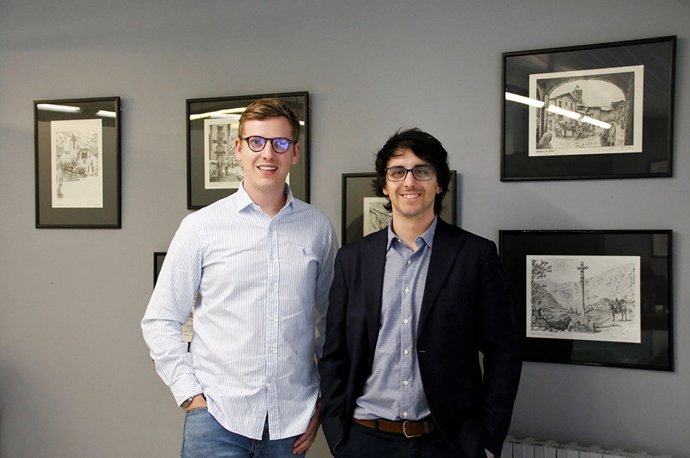 Marc de Diego i Étienne Gelas