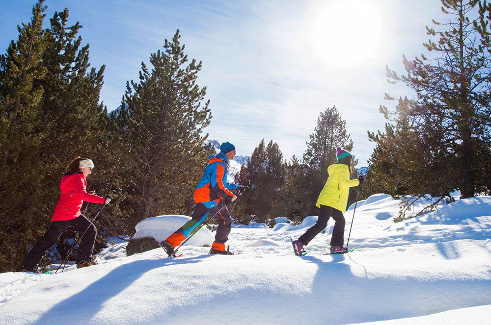 raquetes de neu a Grandvalira