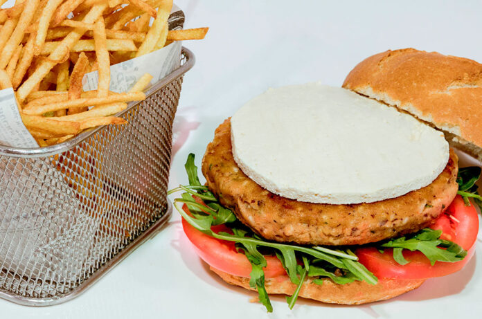 hamburguesa vegana enoteca