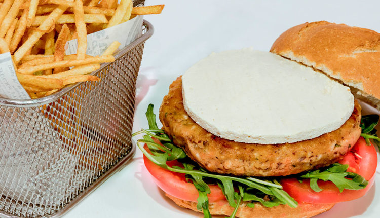 hamburguesa vegana enoteca