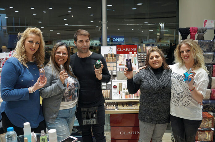 Clarins a Gala Perfumeries