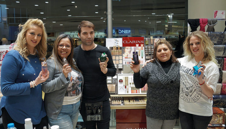 Clarins a Gala Perfumeries