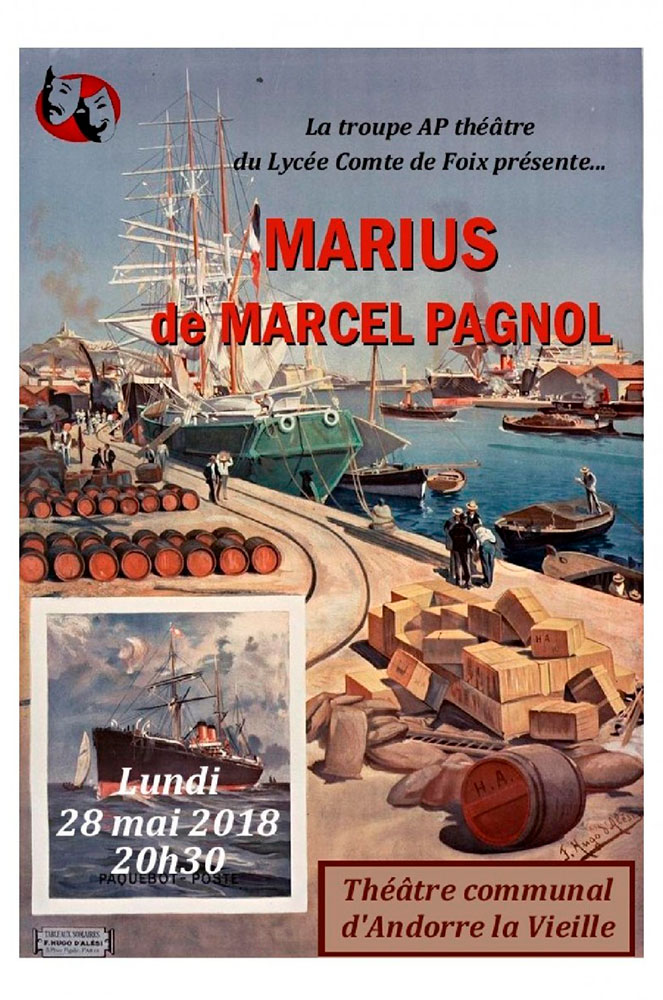 Agenda Marius de Marcel Pagnol