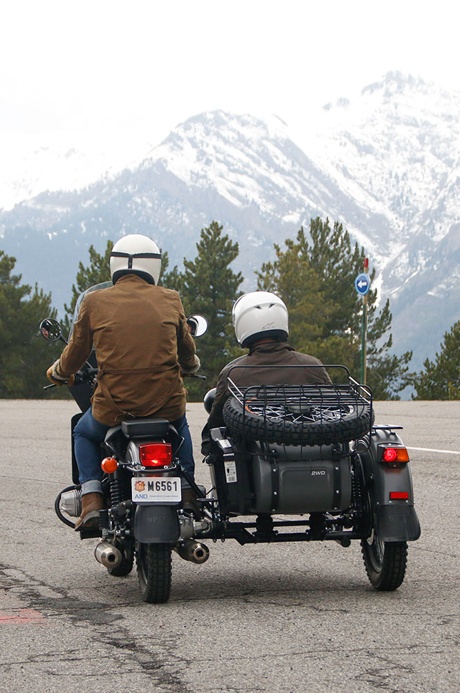 Passeig en moto classic side tour