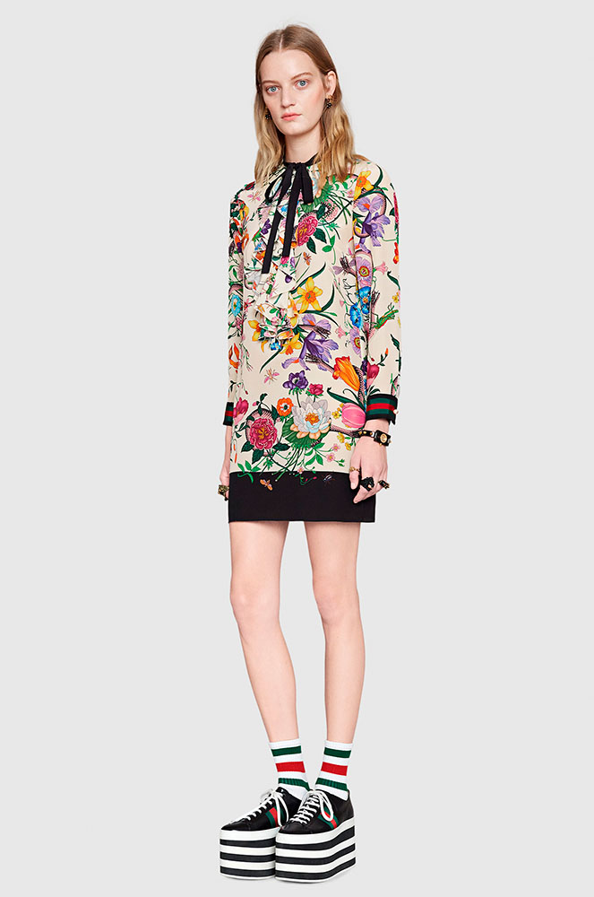 Outfit gucci de flors