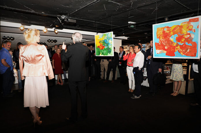 Presentació de quadres del Jordi Rollán