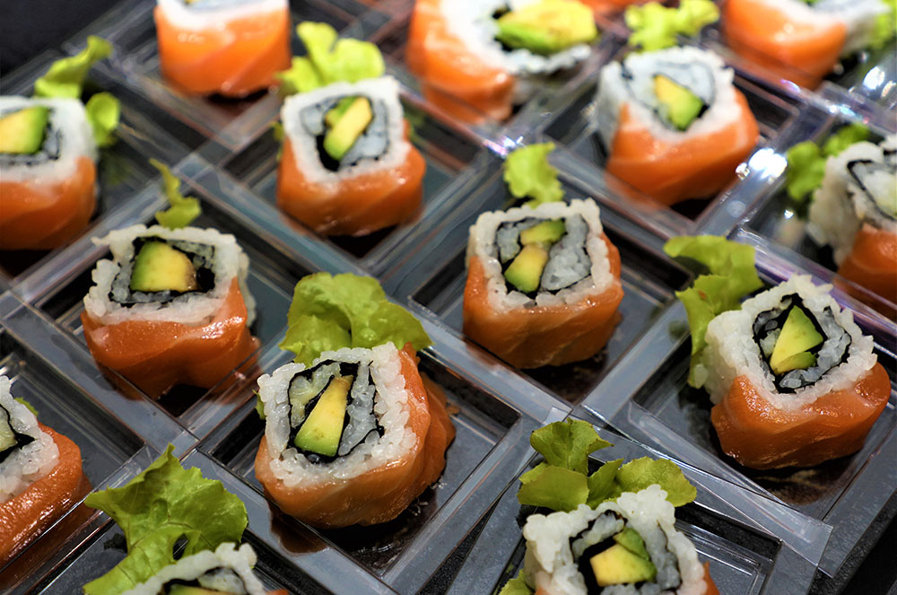 Sushi a l'afterwork de Becier Viatges