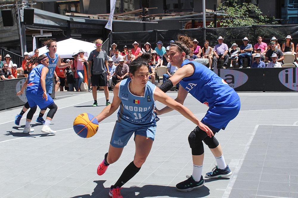 Equip femení d'Andorra bàsquet 3x3