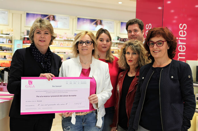 Xec Solidari de Gala Perfumeries a Mamapop