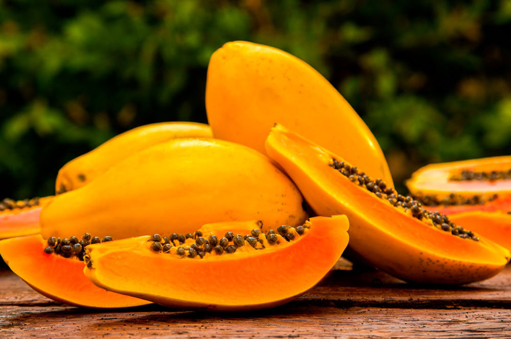 Remeis naturals amb papaia