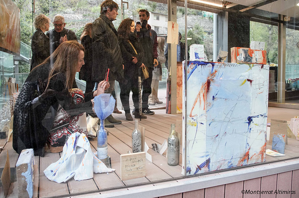 Exposició d'artistes a La Peixera