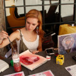 Myriam Grau Rey al Mercat de la Vall