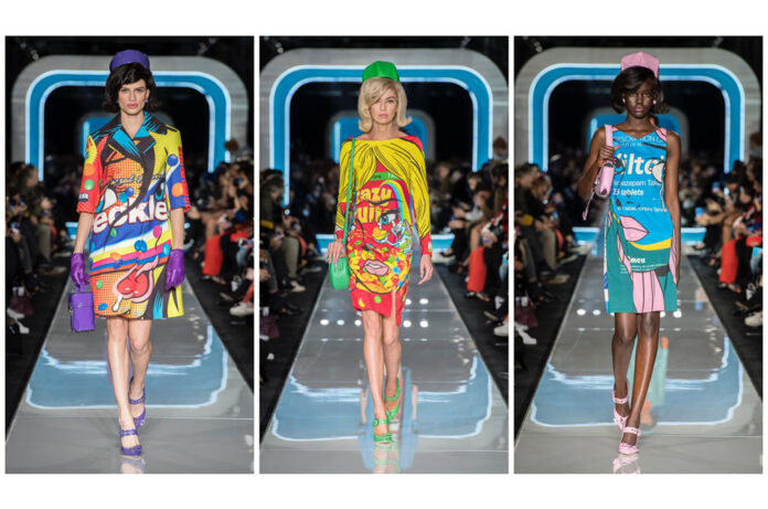 Moschino desfilada a Milà