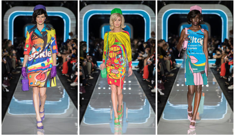 Moschino desfilada a Milà