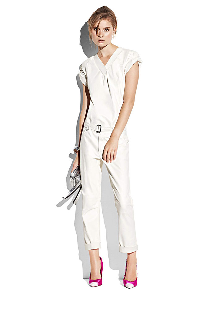 Look total blanc tom ford