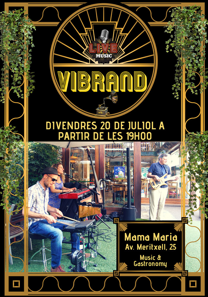 Vibrand en Clau de Soul en concert