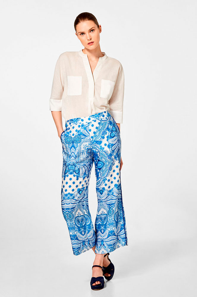 Pantalons estampats Pedro del Hierro