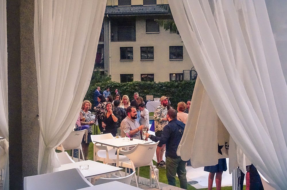 Jardí de l'Hotel Unike Àrtic