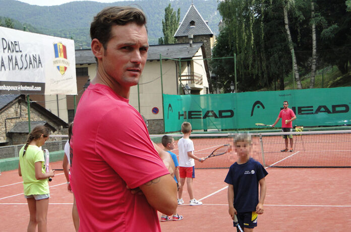 Jean Ba Poux entrenador de tennis i pàdel