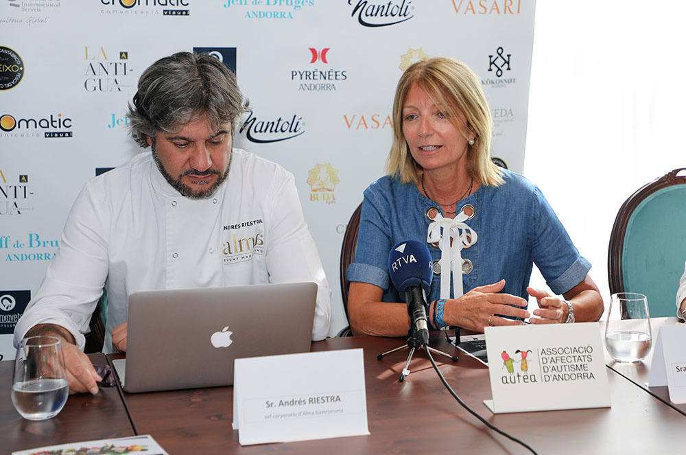 Andrés Riestra i Inés Martí Gala Gastronòmica