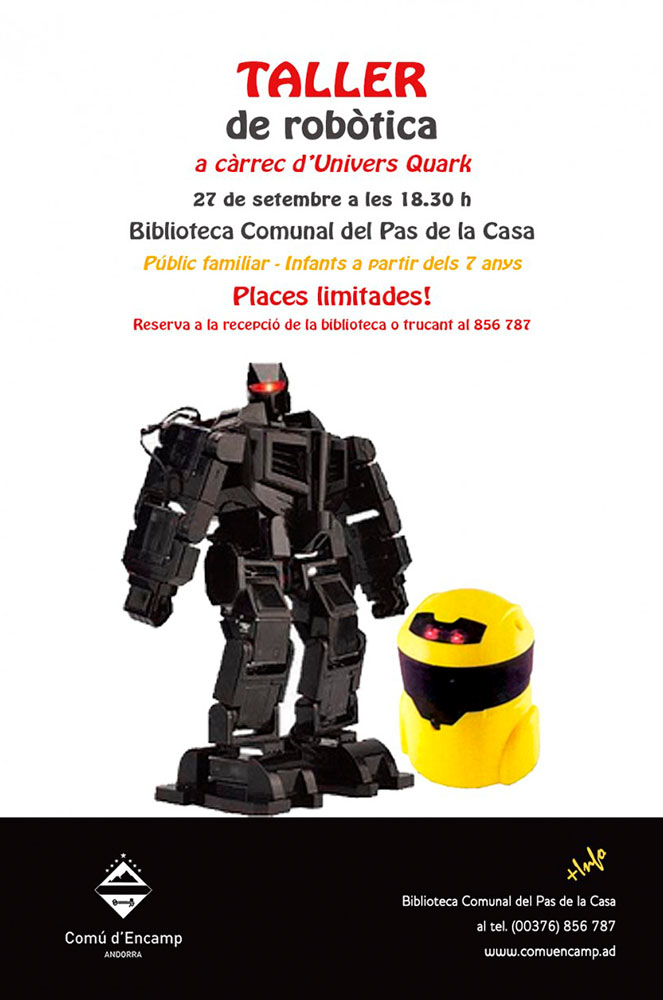 Agenda taller robots