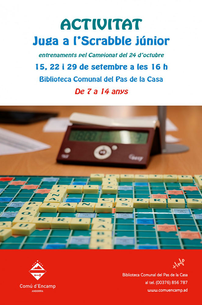 Agenda scrabble junior