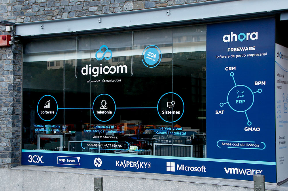 Façana Digicom Andorra
