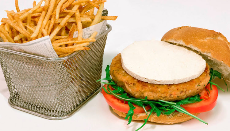 Hamburguesa Vegana de Patrick Mariot L'Enoteca