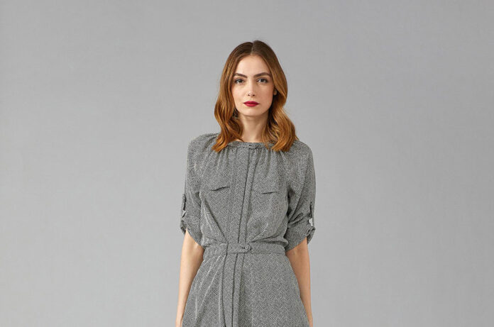 Look de tardor vestit armani