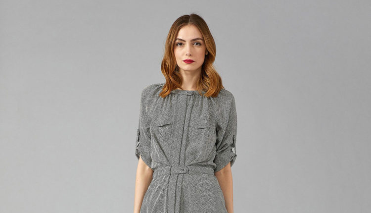 Look de tardor vestit armani