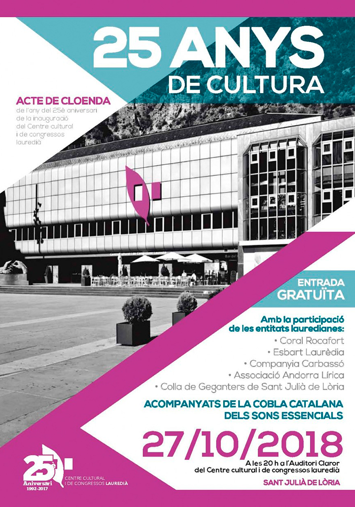 agenda cultura sant julià de lòria