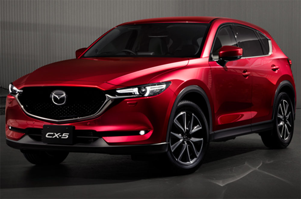 Mazda CX-5 vermell