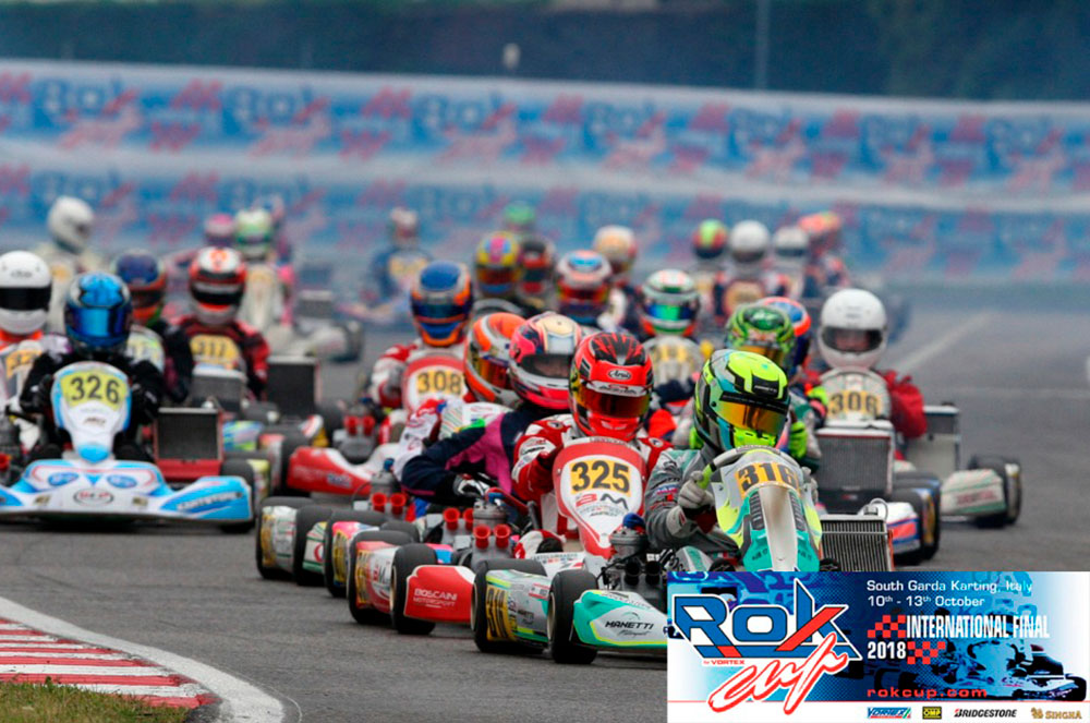 Cursa Àlex Machado campió rok cup karting