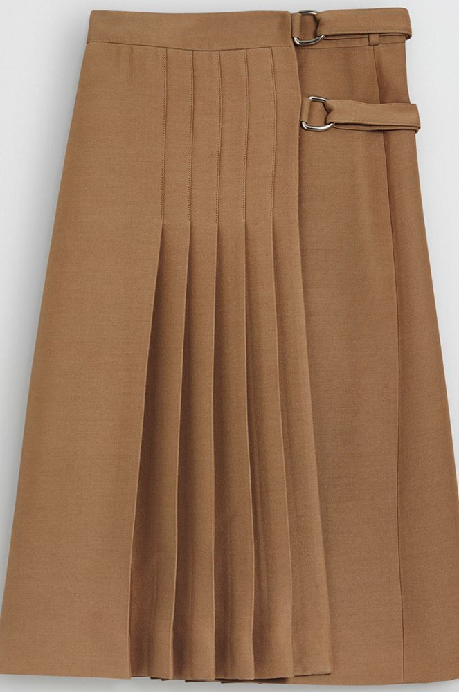Faldilla prisada Burberry