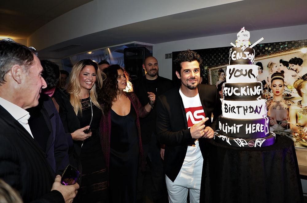 Pastís d'aniversari Philippe Shangti