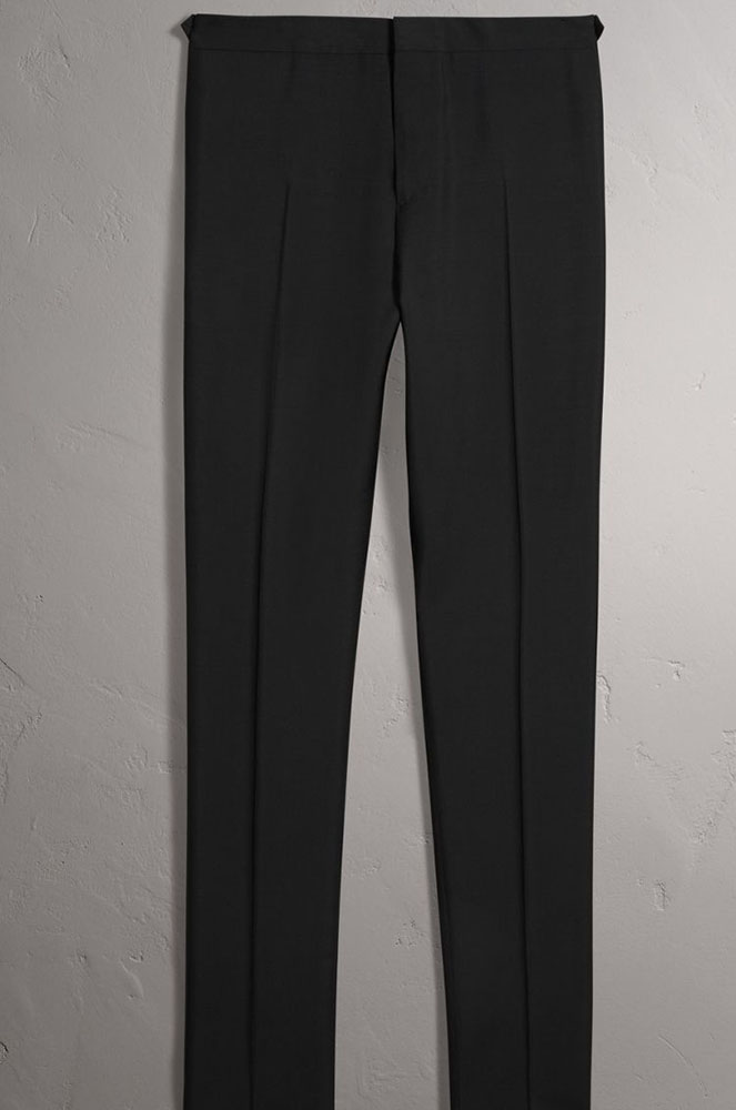 Pantalons de llana burberry