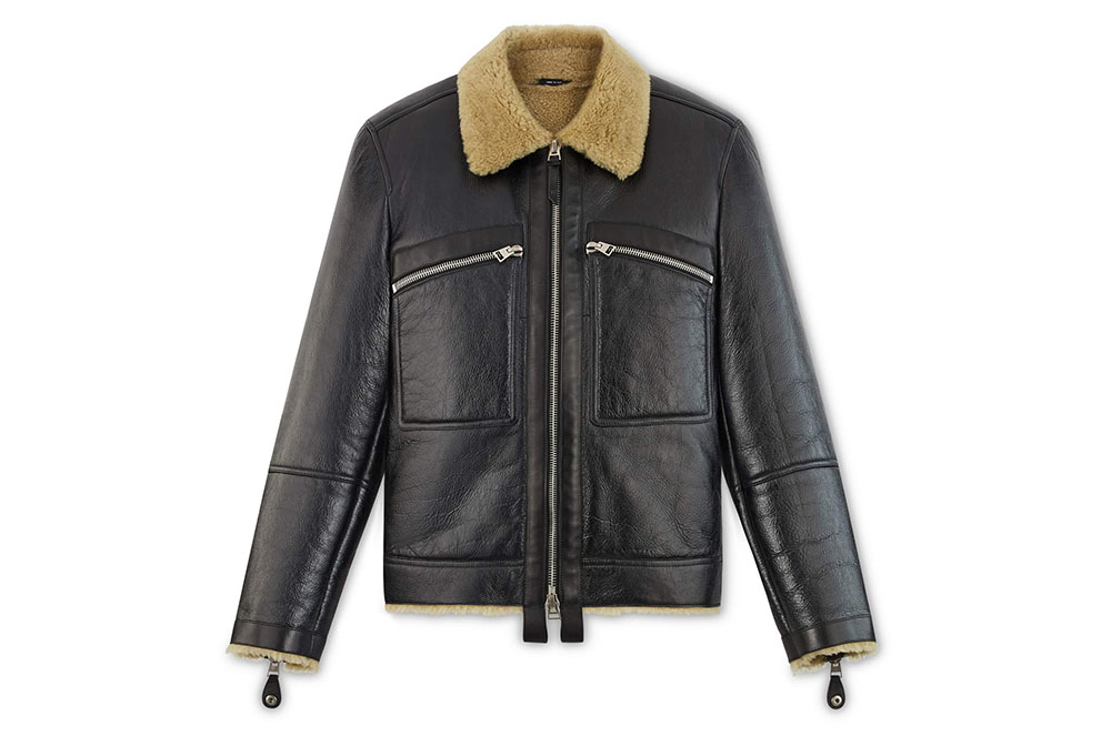 Caçadora de pell Tom Ford