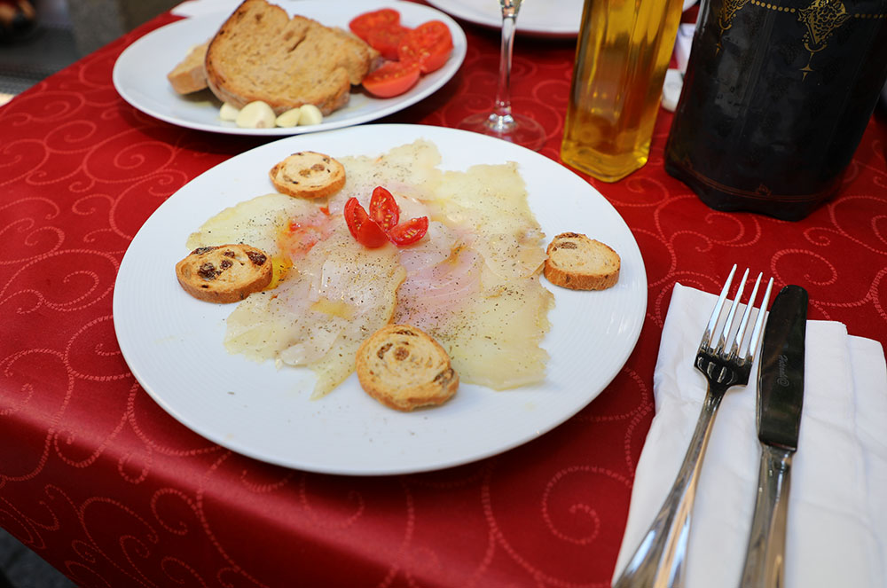 Plat de l'arrosseria