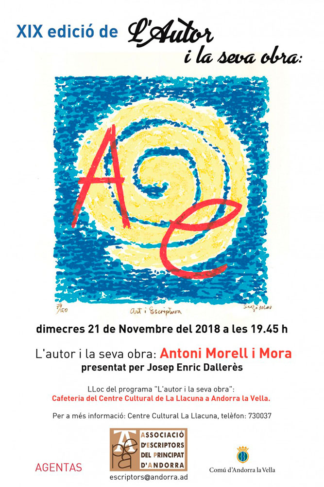 agenda L'autor i la seva obra