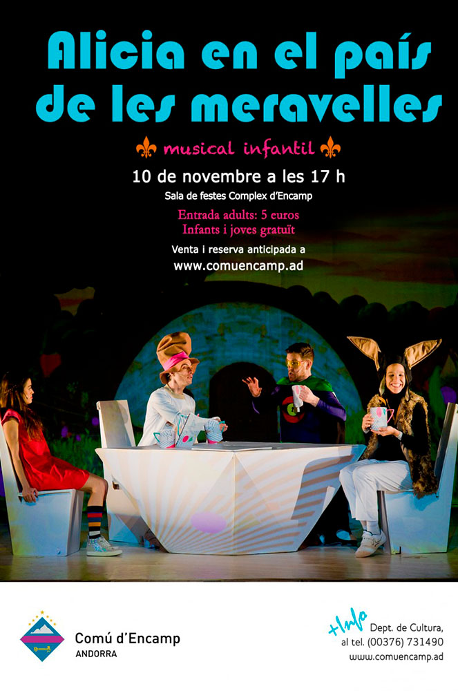 Musical infantil 'Alicia al país de les meravelles' agenda