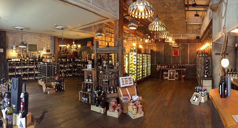 Panoràmica Botiga The Cellar Door