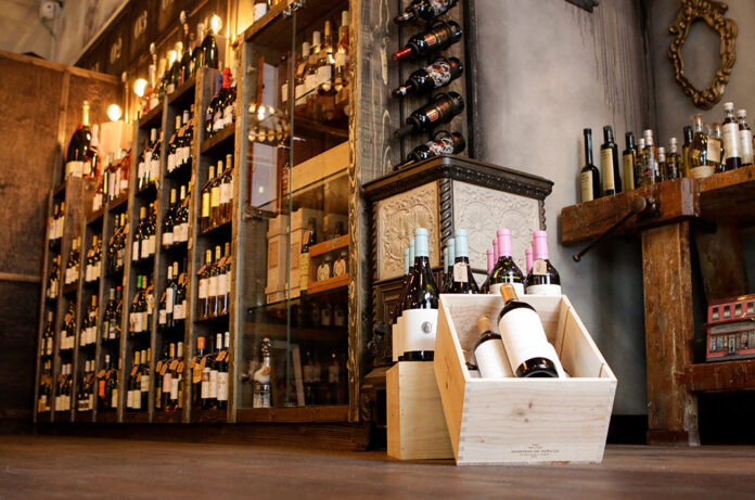 Ampolles de vi The Cellar Door