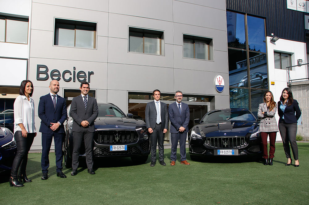Equip Maserati i Becier Vehicles