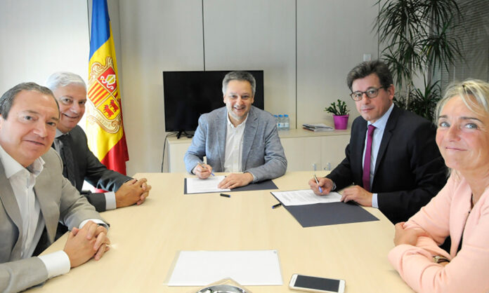 Reunió conveni marca andorra