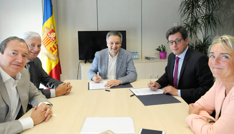 Reunió conveni marca andorra