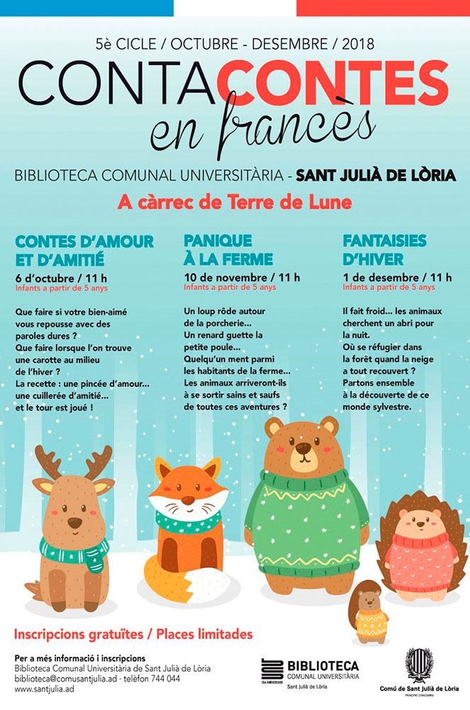 Contacontes en francès "Panique à la ferme",